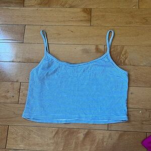Brandy blue striped tank top